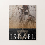 Joods Israël - Man van de puzzel-Heilige Stoel in  Legpuzzel<br><div class="desc">Het joodse Man Puzzle-Heilige  blaast de shofar in Jeruzalem. 250 stuks. 10 x 14 puzzel.</div>