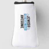 Joods je was dit Geweldige hanoeka cadeau Golfheadcover (Draai 90)