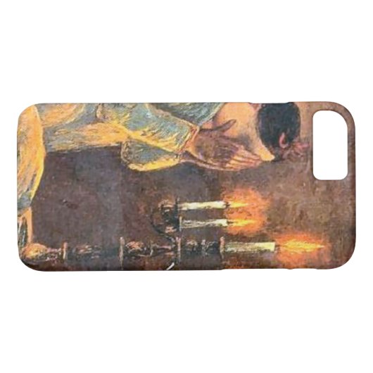 Joods klassiek afbeelding Case-Mate iPhone case (Achterkant (Horizontaal))