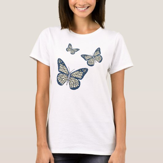 Joods Koningsvlinder Licht Shirt (Voorkant)