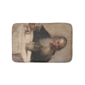 Joods Man Drink Wijn (door Olga Boznanska) Badmat (Voorkant)
