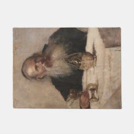 Joods Man Drink Wijn (door Olga Boznanska) Deurmat