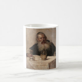 Joods Man Drink Wijn (door Olga Boznanska) Koffiemok