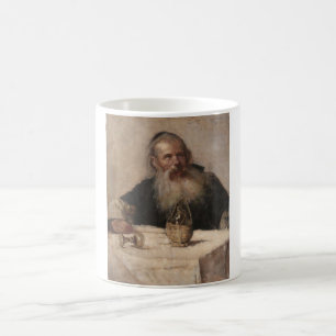 Joods Man Drink Wijn (door Olga Boznanska) Koffiemok