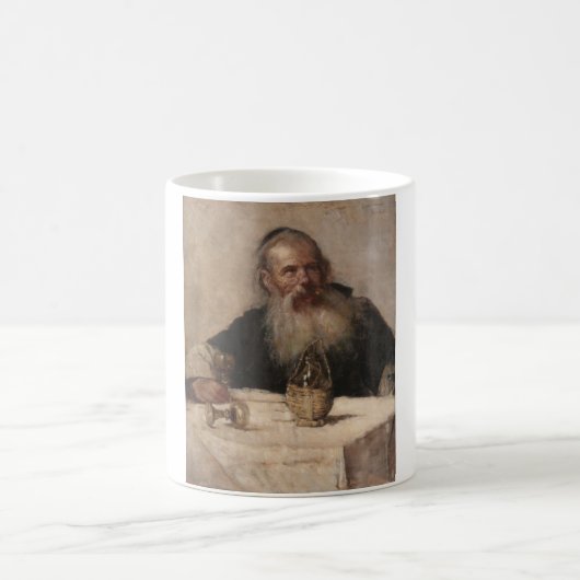 Joods Man Drink Wijn (door Olga Boznanska) Koffiemok (Center)