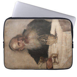 Joods Man Drink Wijn (door Olga Boznanska) Laptop Sleeve