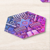 joods marmeren onderzetter (Schuin)