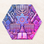 joods marmeren onderzetter (Voorkant)