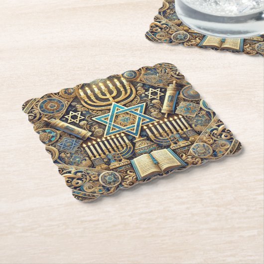 joods marmeren onderzetter (Gebogen)