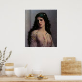 Joods meisje in Tangiers, Charles Landelle Poster (Keuken)