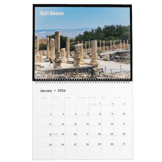 Joods nieuwjaar kalender (Jan 2026)