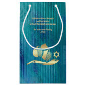 Joods nieuwjaar | Rosh Hashanah Klein Cadeauzakje (Achterkant)