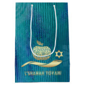 Joods nieuwjaar | Rosh Hashanah Medium Cadeauzakje (Achterkant)