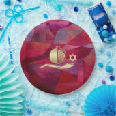 Joods nieuwjaar | Rosh Hashanah Papieren Bordje (Feest)