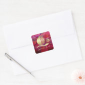 Joods nieuwjaar | Rosh Hashanah Vierkante Sticker (Envelop)