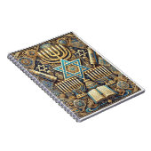 Joods notitieboek om te schrijven (Rechterzijde)