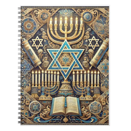 Joods notitieboek om te schrijven (Voorkant)
