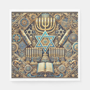 Joods papieren servet