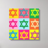 Joods Pop-art Canvas Afdruk (Voorkant)