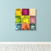 Joods Pop-art Canvas Afdruk (Insitu (Houten vloer))