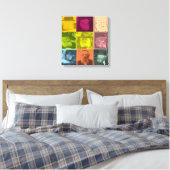 Joods Pop-art Canvas Afdruk (Insitu (Slaapkamer))
