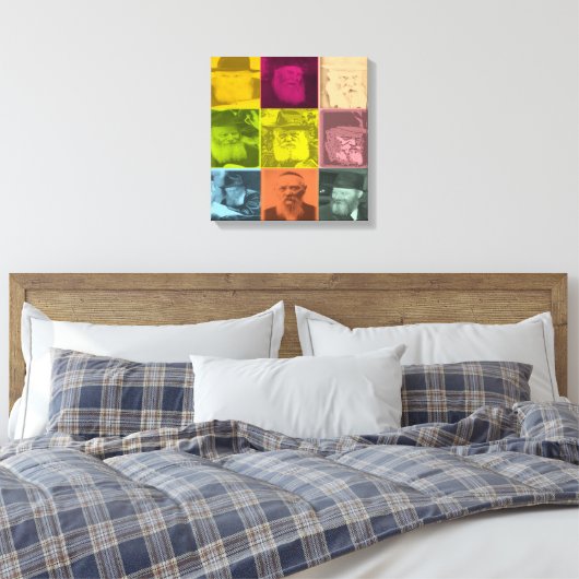 Joods Pop-art Canvas Afdruk (Insitu (Slaapkamer))
