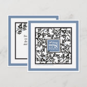 Joods thema. Gratis en zegenen Bedankkaart (Voorkant / Achterkant)