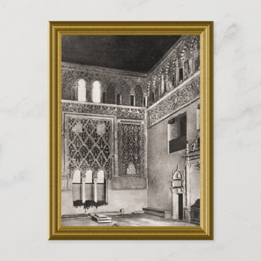 Joods vintage afbeelding briefkaart (Voorkant)