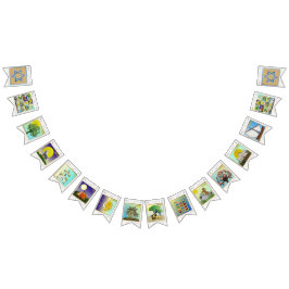 Joodse 12 stammen van Israël vlaggen met spandoek Vlaggetjes