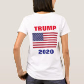 JOODSE AMERIKANEN VOOR TRUMP! T-SHIRT (Achterkant)