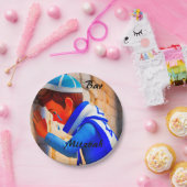 JOODSE BAR MITZVAH PAPIEREN BORDJE (Feest)