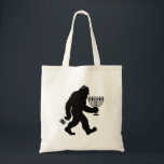 Joodse Bigfoot Hanukkah Chanukah Humor Hilarisch  Tote Bag<br><div class="desc">Joodse Bigfoot Hanukkah Chanukah Humor Hilarisch Menorah Dreidel</div>