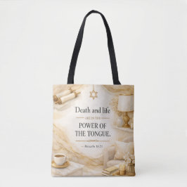 Joodse Bijbel citaat - Spreuken Tote Bag