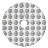 Joodse boomrok fleece kerstboom rok (Voorkant)