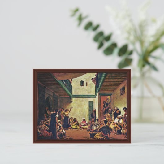 Joodse bruiloft in Marokko Briefkaart (Staand voorkant)