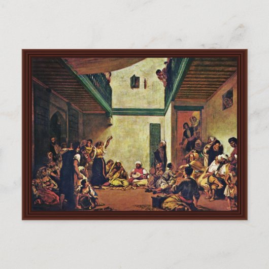 Joodse bruiloft in Marokko Briefkaart (Voorkant)