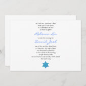 Joodse bruiloft Uitnodiging Hebrew Weddings (Voorkant / Achterkant)