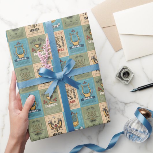 joodse cadeautjes - Vakantiegboek - Israëlisch kun Cadeaupapier (Geschenken)