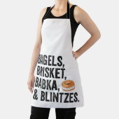 Joodse Chanoeka Bagels Brisket Bakka Blintzes Gift Schort (Insitu)