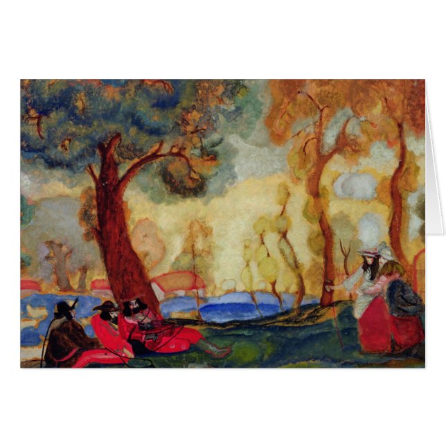 Joodse Comedians Resting, 1910 (Voorkant Horizontaal)