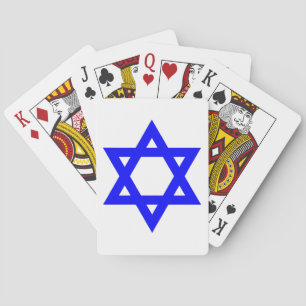 ✡︎ Joodse davidster Pokerkaarten