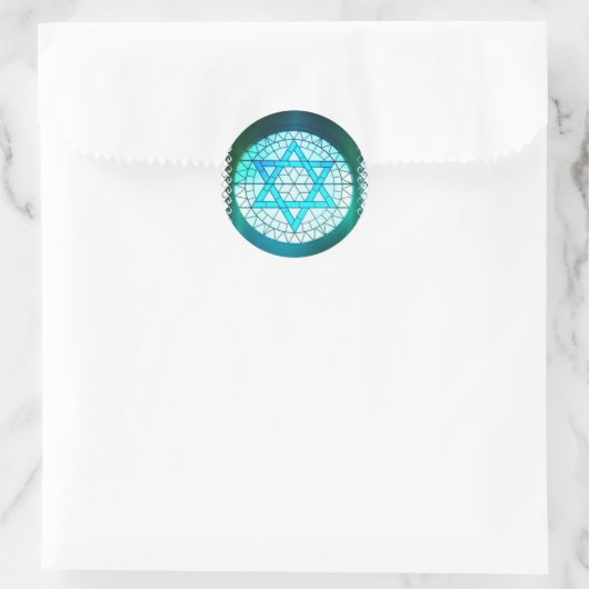 Joodse davidster Stickers (Tas)