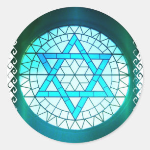 Joodse davidster Stickers