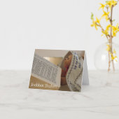 Joodse de notakaart van Shabbat Shalom van de Kaart (Gele Bloem)