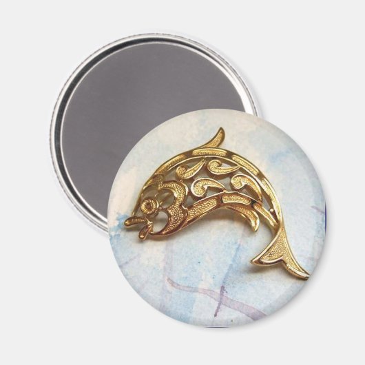 "Joodse dolfijn" Magneet (Voorkant / Achterkant)