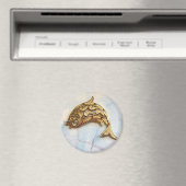 "Joodse dolfijn" Magneet (Insitu (Vaatwasser))