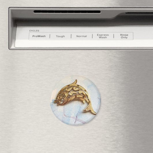 "Joodse dolfijn" Magneet (Insitu (Vaatwasser))