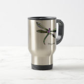 Joodse Dragonfly Travel Mug Reisbeker (Voorkant rechts)