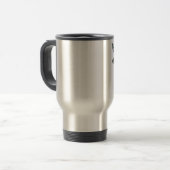 Joodse Dragonfly Travel Mug Reisbeker (Voorkant links)