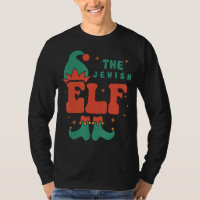 Joodse Elf Familie Matching Kerstmis Ps Grappig